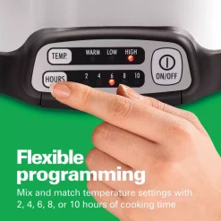 Cookers Hamilton Beach Stovetop Sear And Cook 6 Qt. Stainless Steel Slow Cooker -Dessert Makers Popular Store stainless steel hamilton beach slow cookers 33662 4f 1000