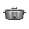 Cookers Hamilton Beach Stovetop Sear And Cook 6 Qt. Gray Slow Cooker 2 Cookers Hamilton Beach Stovetop Sear And Cook 6 Qt. Gray Slow Cooker -Dessert Makers Popular Store stainless steel hamilton beach slow cookers 33669 64 1000