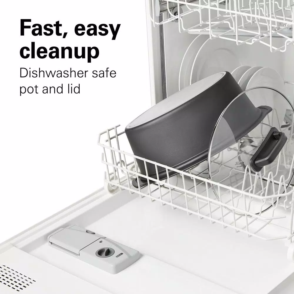 Cookers Hamilton Beach Stovetop Sear And Cook 6 Qt. Gray Slow Cooker 9 Cookers Hamilton Beach Stovetop Sear And Cook 6 Qt. Gray Slow Cooker - Image 7