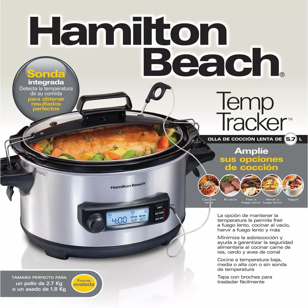 Cookers Hamilton Beach 6 Qt. Stainless Steel Slow Cooker 9 Cookers Hamilton Beach 6 Qt. Stainless Steel Slow Cooker - Image 7