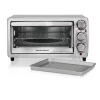 Toasters Hamilton Beach 1100-Watt 4-Slice Stainless Steel Toaster Oven 1 Toasters Hamilton Beach 1100-Watt 4-Slice Stainless Steel Toaster Oven -Dessert Makers Popular Store stainless steel hamilton beach toaster ovens 31143 64 1000