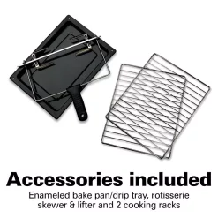 Toasters Hamilton Beach 1500 W 6-Slice Stainless Steel Digital Countertop Oven With Convection And Rotisserie 12 Toasters Hamilton Beach 1500 W 6-Slice Stainless Steel Digital Countertop Oven With Convection And Rotisserie -Dessert Makers Popular Store stainless steel hamilton beach toaster ovens 31154 4f 1000