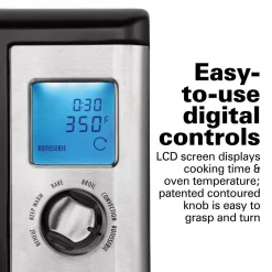 Toasters Hamilton Beach 1500 W 6-Slice Stainless Steel Digital Countertop Oven With Convection And Rotisserie 15 Toasters Hamilton Beach 1500 W 6-Slice Stainless Steel Digital Countertop Oven With Convection And Rotisserie -Dessert Makers Popular Store stainless steel hamilton beach toaster ovens 31154 fa 1000