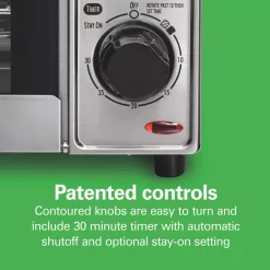 Toasters Hamilton Beach Sure Crisp 1120 W 4-Slice Stainless Steel Toaster Oven With Air Fry 17 Toasters Hamilton Beach Sure Crisp 1120 W 4-Slice Stainless Steel Toaster Oven With Air Fry -Dessert Makers Popular Store stainless steel hamilton beach toaster ovens 31403 76 1000