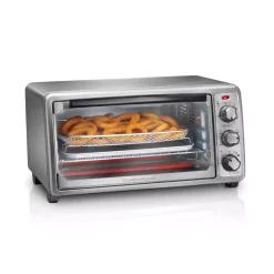 Toasters Hamilton Beach Sure Crisp 1440 W 6-Slice Stainless Steel Toaster Oven With Air Fry 13 Toasters Hamilton Beach Sure Crisp 1440 W 6-Slice Stainless Steel Toaster Oven With Air Fry -Dessert Makers Popular Store stainless steel hamilton beach toaster ovens 31413 c3 1000