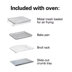 Toasters Hamilton Beach Sure Crisp 1440 W 6-Slice Stainless Steel Toaster Oven With Air Fry 17 Toasters Hamilton Beach Sure Crisp 1440 W 6-Slice Stainless Steel Toaster Oven With Air Fry -Dessert Makers Popular Store stainless steel hamilton beach toaster ovens 31413 fa 1000
