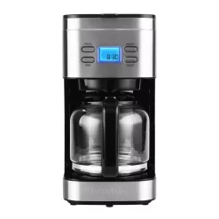 Coffee Makers KALORIK 12-Cup Stainless Steel Programmable Digital Coffee Maker