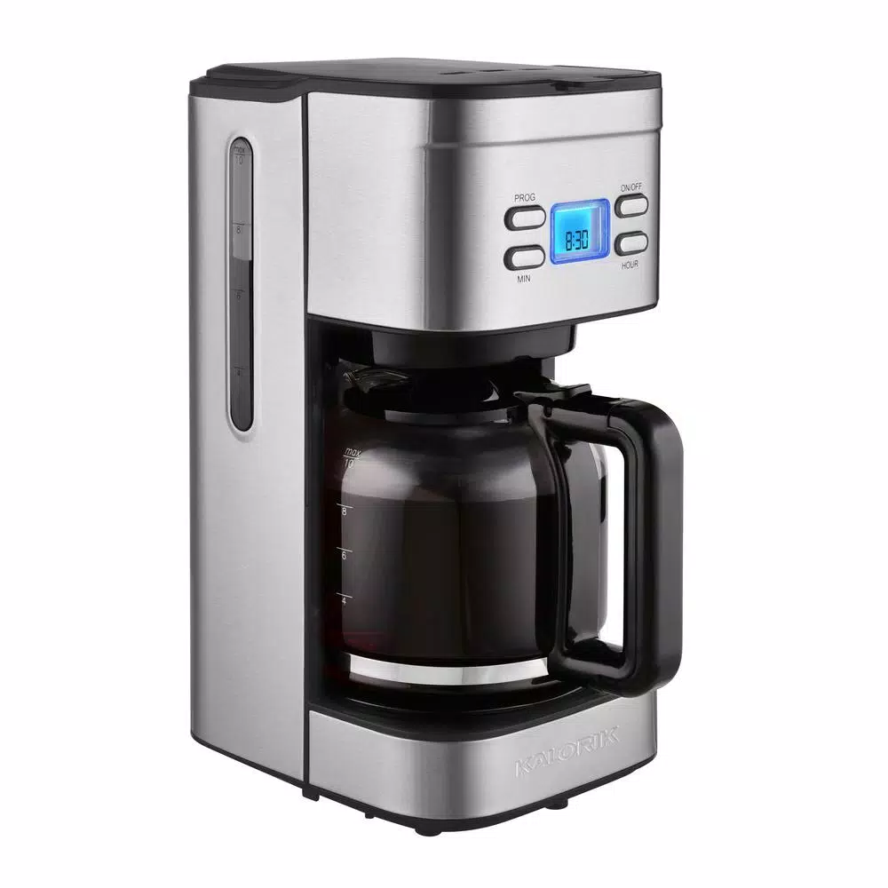 Coffee Makers KALORIK 12-Cup Stainless Steel Programmable Digital Coffee Maker 4 Coffee Makers KALORIK 12-Cup Stainless Steel Programmable Digital Coffee Maker - Image 2