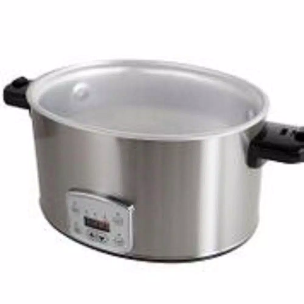Cookers KALORIK 8 Qt. Stainless Steel Slow Cooker With Cool-Touch Handles 6 Cookers KALORIK 8 Qt. Stainless Steel Slow Cooker With Cool-Touch Handles - Image 4