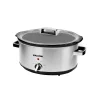 Cookers KALORIK 6.5 Qt. Stainless Steel Slow Cooker -Dessert Makers Popular Store stainless steel kalorik slow cookers sc 47493 ss 64 1000