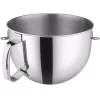 Mixers KitchenAid 6 Qt. Polished Stainless Steel Bowl With Comfort Handles 1 Mixers KitchenAid 6 Qt. Polished Stainless Steel Bowl With Comfort Handles -Dessert Makers Popular Store stainless steel kitchenaid mixer attachments kn2b6peh 64 1000
