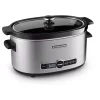 Cookers KitchenAid 6 Qt. Stainless Steel Slow Cooker With Glass Lid And Built-In Timer 2 Cookers KitchenAid 6 Qt. Stainless Steel Slow Cooker With Glass Lid And Built-In Timer -Dessert Makers Popular Store stainless steel kitchenaid slow cookers ksc6223ss 64 1000 1
