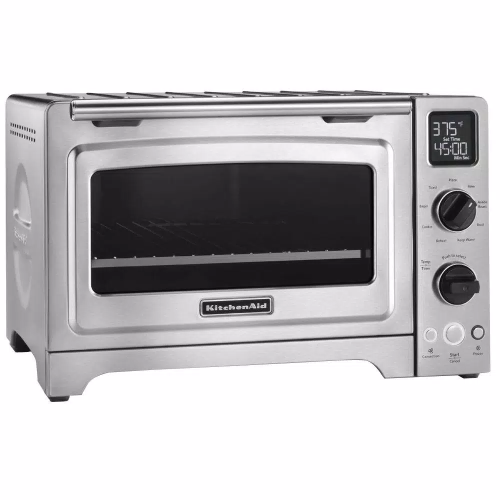 Toasters KitchenAid 1800 W 4-Slice Stainless Steel Convection Toaster Oven 3 Toasters KitchenAid 1800 W 4-Slice Stainless Steel Convection Toaster Oven