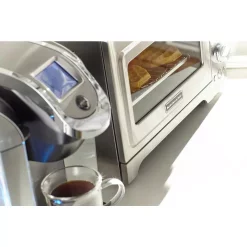 Toasters KitchenAid 2000 W 4-Slice Stainless Steel Convection Toaster Oven 19 Toasters KitchenAid 2000 W 4-Slice Stainless Steel Convection Toaster Oven -Dessert Makers Popular Store stainless steel kitchenaid toaster ovens kco275ss 4f 1000