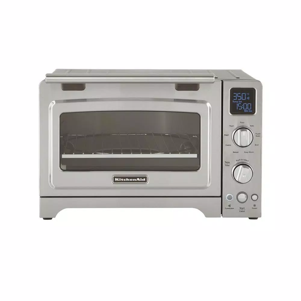 Toasters KitchenAid 2000 W 4-Slice Stainless Steel Convection Toaster Oven 3 Toasters KitchenAid 2000 W 4-Slice Stainless Steel Convection Toaster Oven