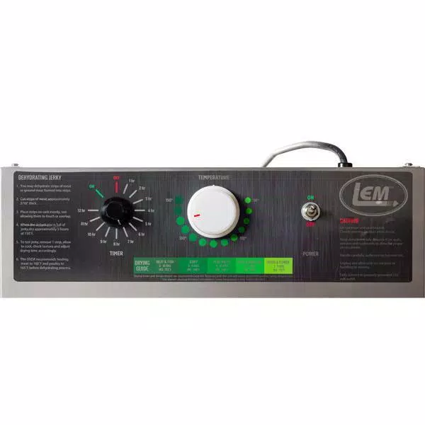 Food Processing LEM 10-Tray Stainless Steel Food Dehydrator With Built-In Timer 5 Food Processing LEM 10-Tray Stainless Steel Food Dehydrator With Built-In Timer - Image 3