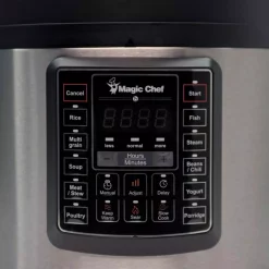 Cookers Magic Chef All-In-One 6 Qt. Stainless Steel Electric Multi-Cooker With Recipe Book 17 Cookers Magic Chef All-In-One 6 Qt. Stainless Steel Electric Multi-Cooker With Recipe Book -Dessert Makers Popular Store stainless steel magic chef multi cookers mcsmc10s7 4f 1000