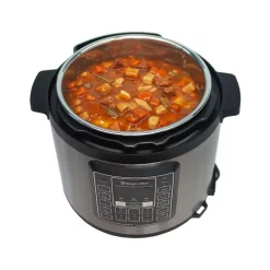 Cookers Magic Chef All-In-One 6 Qt. Stainless Steel Electric Multi-Cooker With Recipe Book 16 Cookers Magic Chef All-In-One 6 Qt. Stainless Steel Electric Multi-Cooker With Recipe Book -Dessert Makers Popular Store stainless steel magic chef multi cookers mcsmc10s7 c3 1000