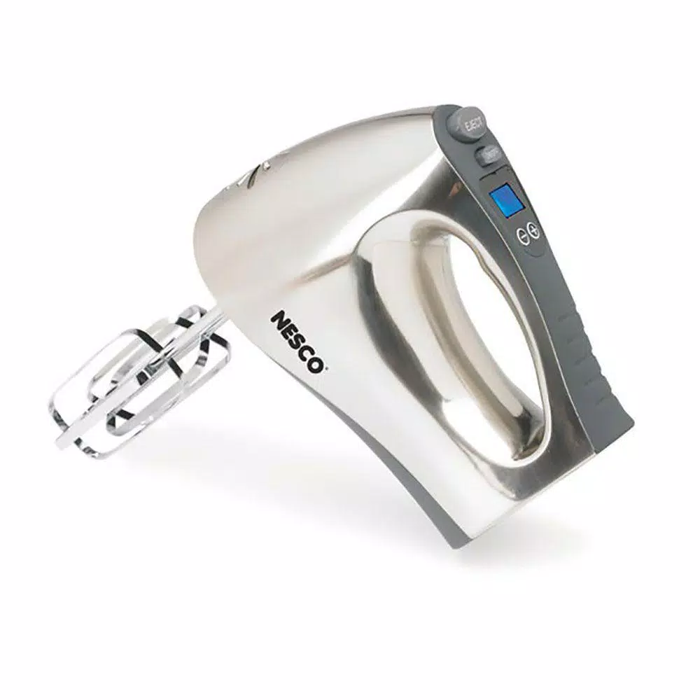 Mixers Nesco 16-Speed Digital Stainless Steel Hand Mixer With Built-In Timer 5 Mixers Nesco 16-Speed Digital Stainless Steel Hand Mixer With Built-In Timer - Image 3