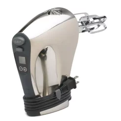 Mixers Nesco 16-Speed Digital Stainless Steel Hand Mixer With Built-In Timer