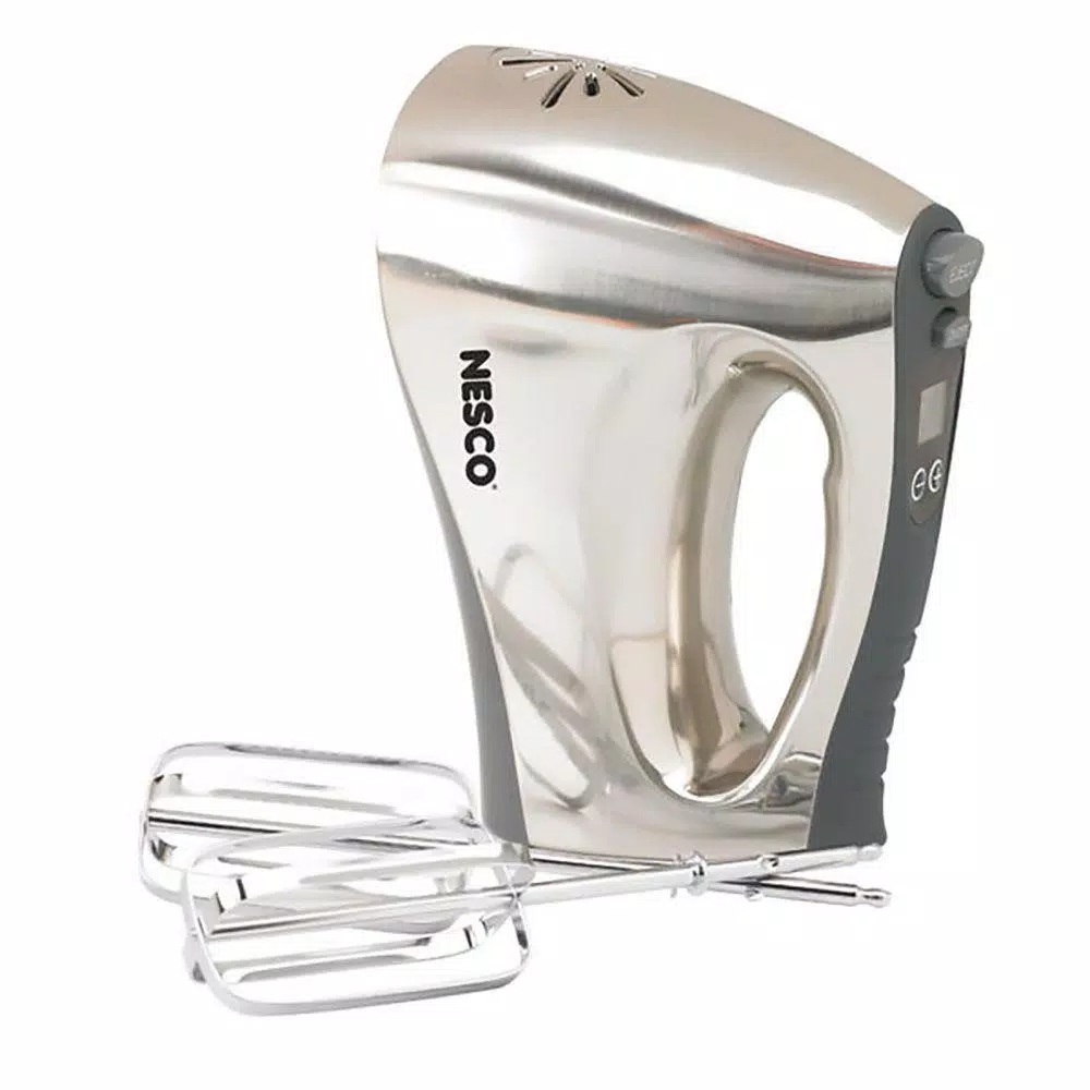 Mixers Nesco 16-Speed Digital Stainless Steel Hand Mixer With Built-In Timer 4 Mixers Nesco 16-Speed Digital Stainless Steel Hand Mixer With Built-In Timer - Image 2