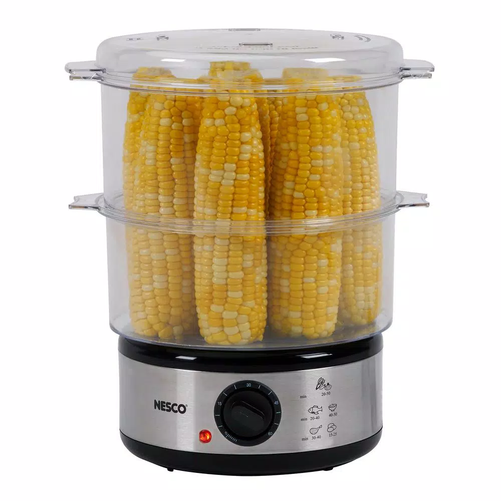 Cookers Nesco 5 Qt. Stainless Steel Food Steamer And Rice Cooker 4 Cookers Nesco 5 Qt. Stainless Steel Food Steamer And Rice Cooker - Image 2