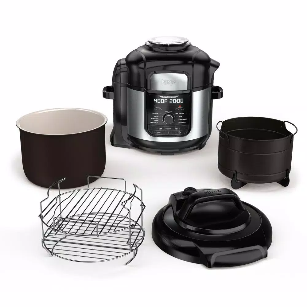 Cookers NINJA Foodi Deluxe 8 Qt. Black Electric Pressure Cooker And Air Fryer 10 Cookers NINJA Foodi Deluxe 8 Qt. Black Electric Pressure Cooker And Air Fryer - Image 8