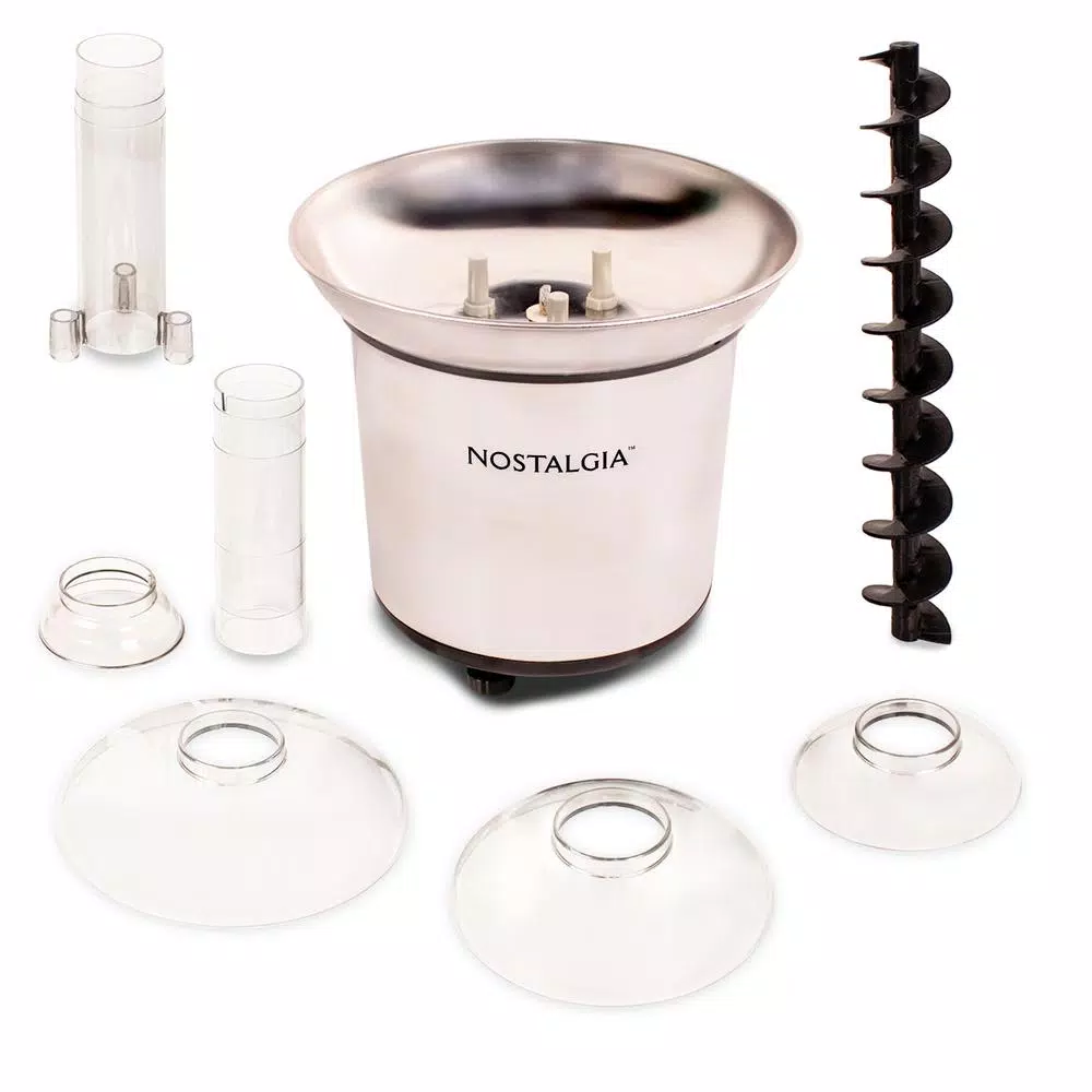 Dessert Makers Nostalgia 2 Lb. 3-Tier Chocolate Fondue Fountain 8 Dessert Makers Nostalgia 2 Lb. 3-Tier Chocolate Fondue Fountain - Image 6