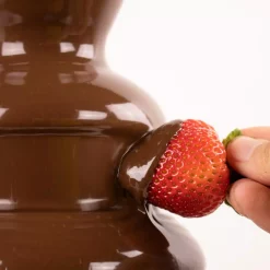 Dessert Makers Nostalgia 2 Lb. 3-Tier Chocolate Fondue Fountain 19 Dessert Makers Nostalgia 2 Lb. 3-Tier Chocolate Fondue Fountain -Dessert Makers Popular Store stainless steel nostalgia chocolate fountains cff 986 fa 1000