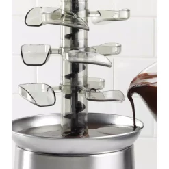 Dessert Makers Nostalgia 3-Tier Stainless Steel Cascading Fondue Fountain 14 Dessert Makers Nostalgia 3-Tier Stainless Steel Cascading Fondue Fountain -Dessert Makers Popular Store stainless steel nostalgia chocolate fountains cff1000 c3 1000
