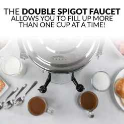 Coffee Makers Nostalgia 45-Cup Stainless Steel Quick Brewing Coffee Urn 11 Coffee Makers Nostalgia 45-Cup Stainless Steel Quick Brewing Coffee Urn -Dessert Makers Popular Store stainless steel nostalgia coffee urns cuds45ss 1f 1000