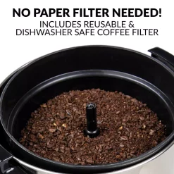 Coffee Makers Nostalgia 45-Cup Stainless Steel Quick Brewing Coffee Urn 12 Coffee Makers Nostalgia 45-Cup Stainless Steel Quick Brewing Coffee Urn -Dessert Makers Popular Store stainless steel nostalgia coffee urns cuds45ss 44 1000