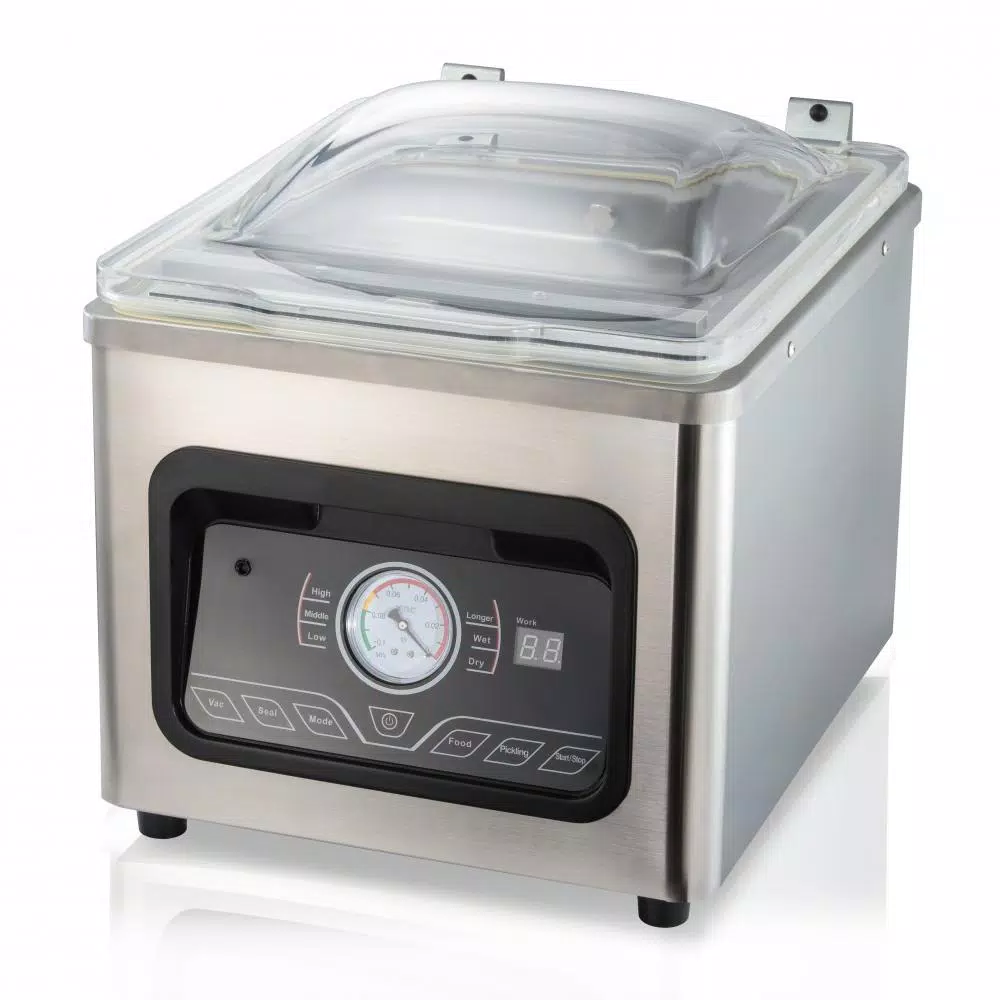 Food Processing NutriChef White Chamber Food Vacuum Sealer System – Commercial Electric Air Seal Preserver With Air Vac Bags (Stainless Steel) 4 Food Processing NutriChef White Chamber Food Vacuum Sealer System – Commercial Electric Air Seal Preserver With Air Vac Bags (Stainless Steel) - Image 2