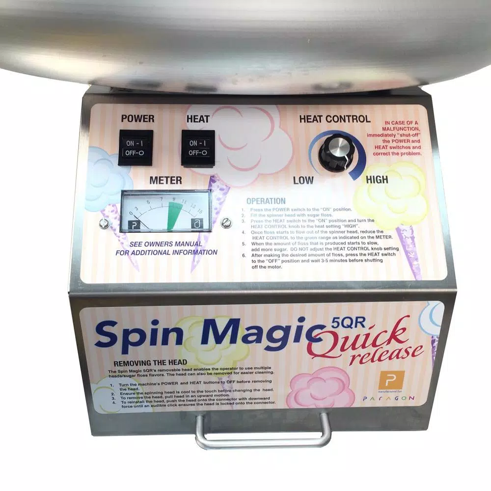 Dessert Makers Paragon Spin Magic 5 Cotton Candy Maker 5 Dessert Makers Paragon Spin Magic 5 Cotton Candy Maker - Image 3