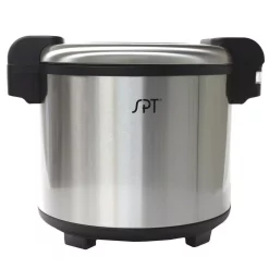 Cookers SPT 21.1 Qt. Stainless Steel Heavy Duty Rice Warmer (not A Cooker) 160 Cup (cooked Rice)