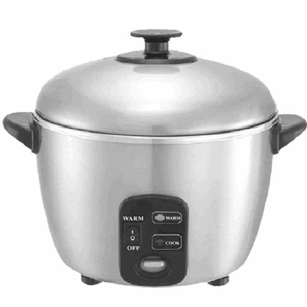 Cookers SPT 3-Cup Stainless Steel Rice Cooker 3 Cookers SPT 3-Cup Stainless Steel Rice Cooker