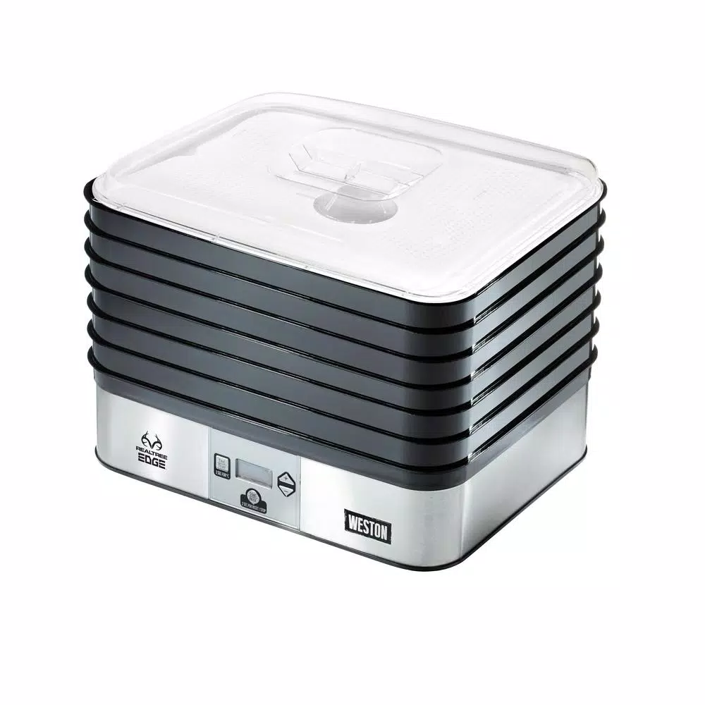 Food Processing Weston Realtree Edge 6-Tray Stainless Steel Food Dehydrator With Digital Controls And Camo Storage Cover 3 Food Processing Weston Realtree Edge 6-Tray Stainless Steel Food Dehydrator With Digital Controls And Camo Storage Cover