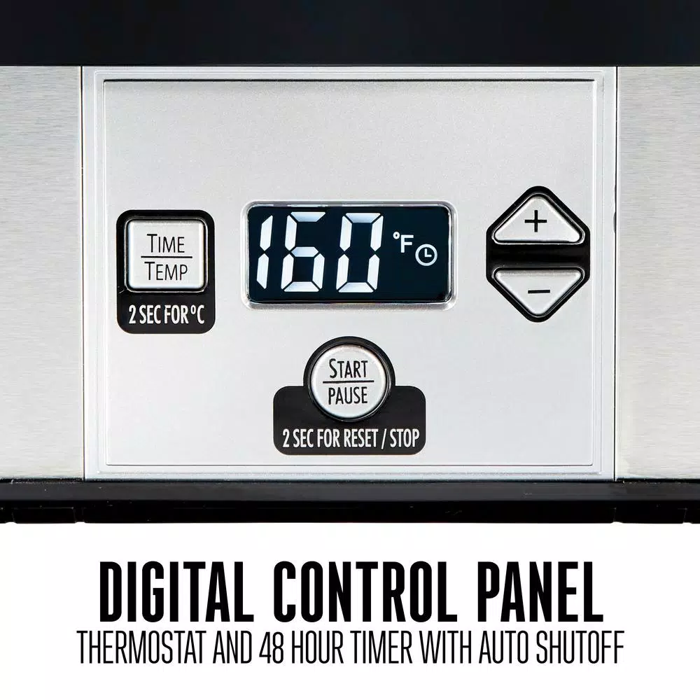 Food Processing Weston Realtree Edge 6-Tray Stainless Steel Food Dehydrator With Digital Controls And Camo Storage Cover 5 Food Processing Weston Realtree Edge 6-Tray Stainless Steel Food Dehydrator With Digital Controls And Camo Storage Cover - Image 3