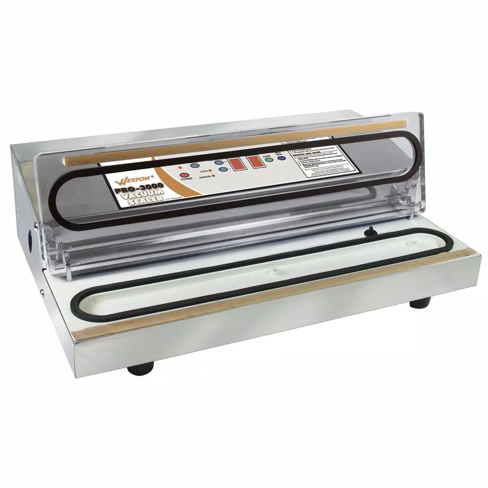 Food Processing Weston Pro-3000 Stainless Steel Food Vacuum Sealer 4 Food Processing Weston Pro-3000 Stainless Steel Food Vacuum Sealer - Image 3