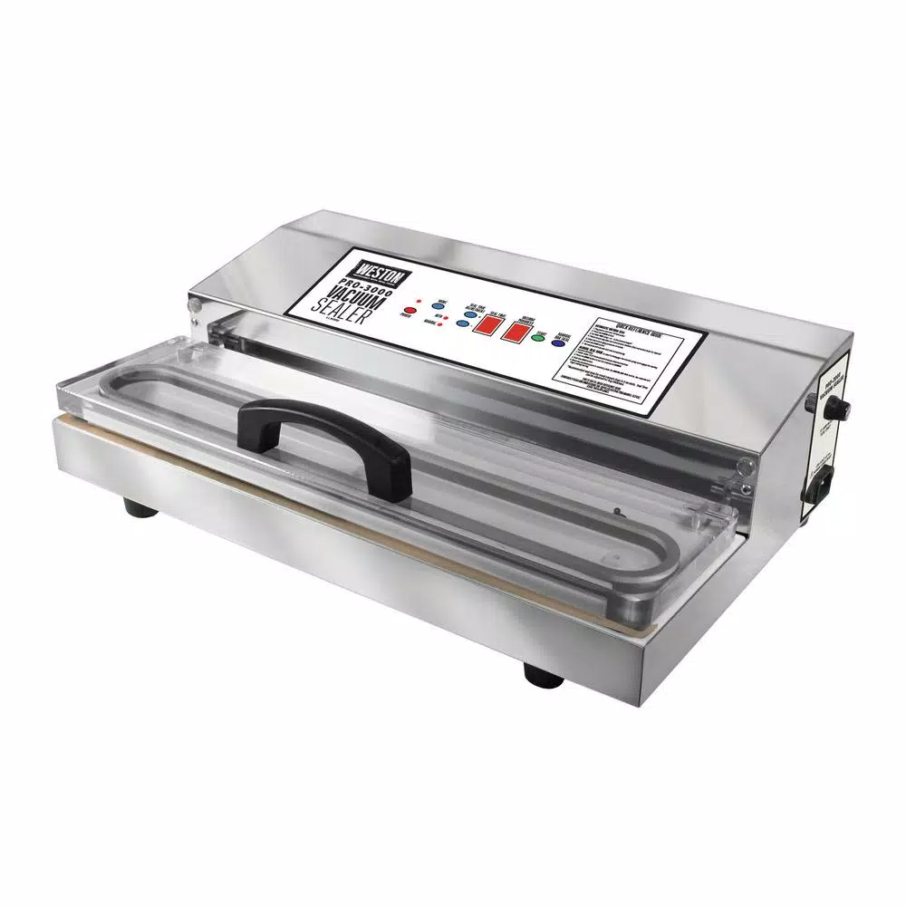 Food Processing Weston Pro-3000 Stainless Steel Food Vacuum Sealer 3 Food Processing Weston Pro-3000 Stainless Steel Food Vacuum Sealer - Image 2