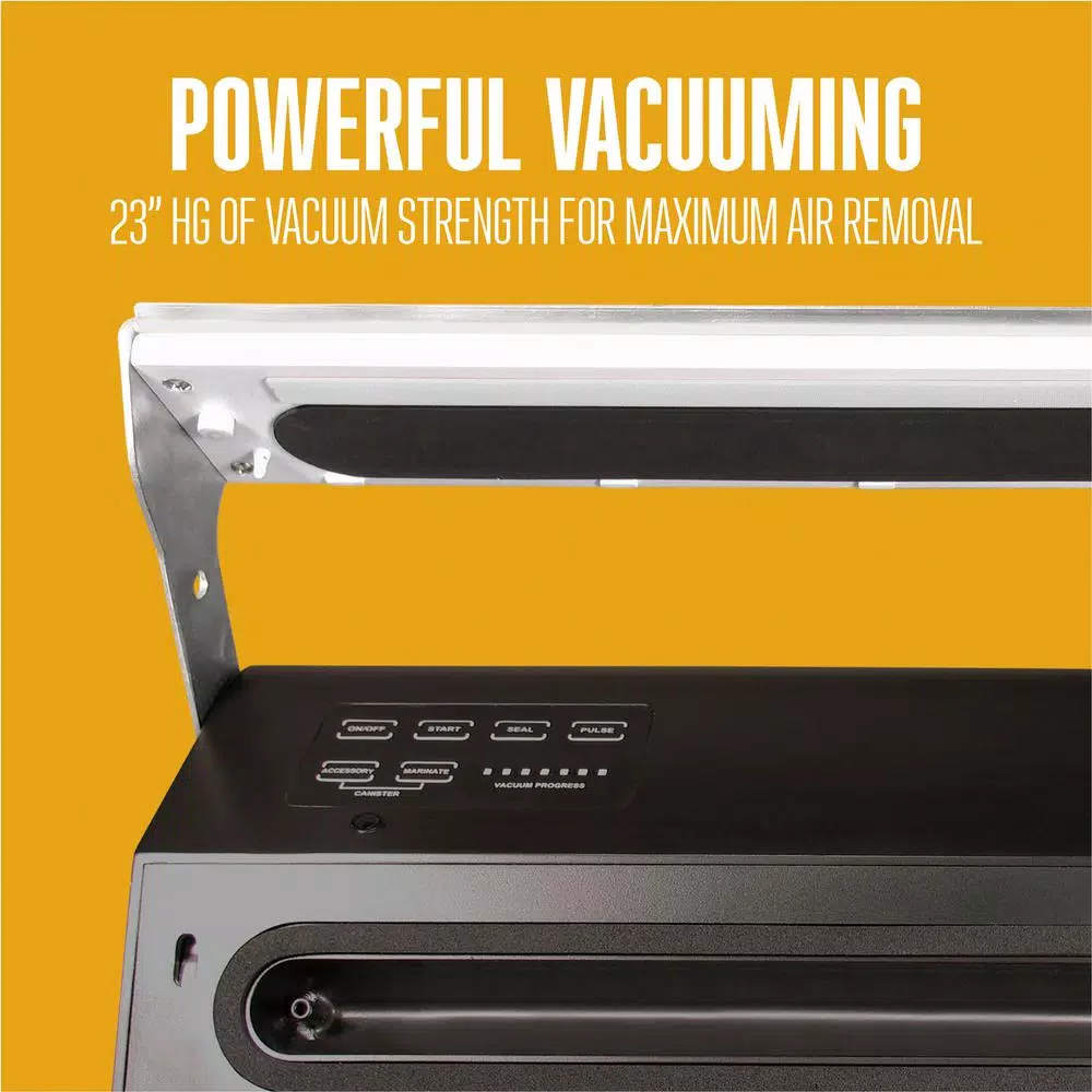Food Processing Weston Professional Advantage Stainless Steel Food Vacuum Sealer 7 Food Processing Weston Professional Advantage Stainless Steel Food Vacuum Sealer - Image 5