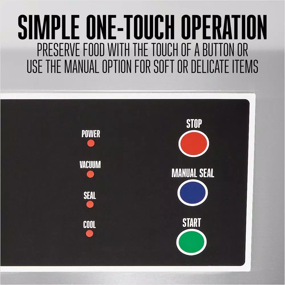 Food Processing Weston Pro 2600 Stainless Steel Food Vacuum Sealer 10 Food Processing Weston Pro 2600 Stainless Steel Food Vacuum Sealer - Image 8