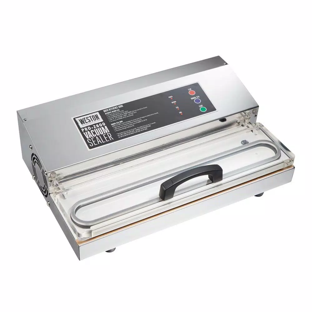 Food Processing Weston Pro 2600 Stainless Steel Food Vacuum Sealer 3 Food Processing Weston Pro 2600 Stainless Steel Food Vacuum Sealer