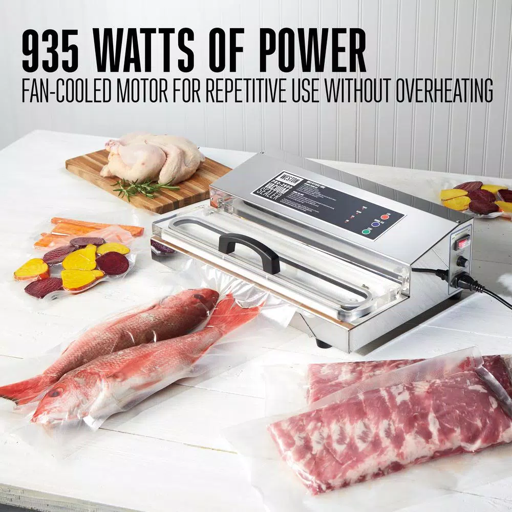 Food Processing Weston Pro 2600 Stainless Steel Food Vacuum Sealer 4 Food Processing Weston Pro 2600 Stainless Steel Food Vacuum Sealer - Image 2