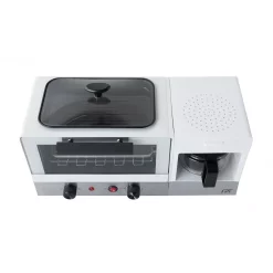 Toasters SPT Breakfast Center 1450 W 2-Slice White And Stainless Steel Toaster Oven With Griddle And Coffee Maker 11 Toasters SPT Breakfast Center 1450 W 2-Slice White And Stainless Steel Toaster Oven With Griddle And Coffee Maker -Dessert Makers Popular Store white and stainless steel spt toaster ovens bm 1120w 4f 1000