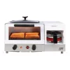 Toasters SPT Breakfast Center 1450 W 2-Slice White And Stainless Steel Toaster Oven With Griddle And Coffee Maker 1 Toasters SPT Breakfast Center 1450 W 2-Slice White And Stainless Steel Toaster Oven With Griddle And Coffee Maker -Dessert Makers Popular Store white and stainless steel spt toaster ovens bm 1120w 64 1000