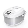 Cookers AROMA 3 Qt. White Electric Multicooker 2 Cookers AROMA 3 Qt. White Electric Multicooker -Dessert Makers Popular Store white aroma multi cookers arc 6206c 64 1000