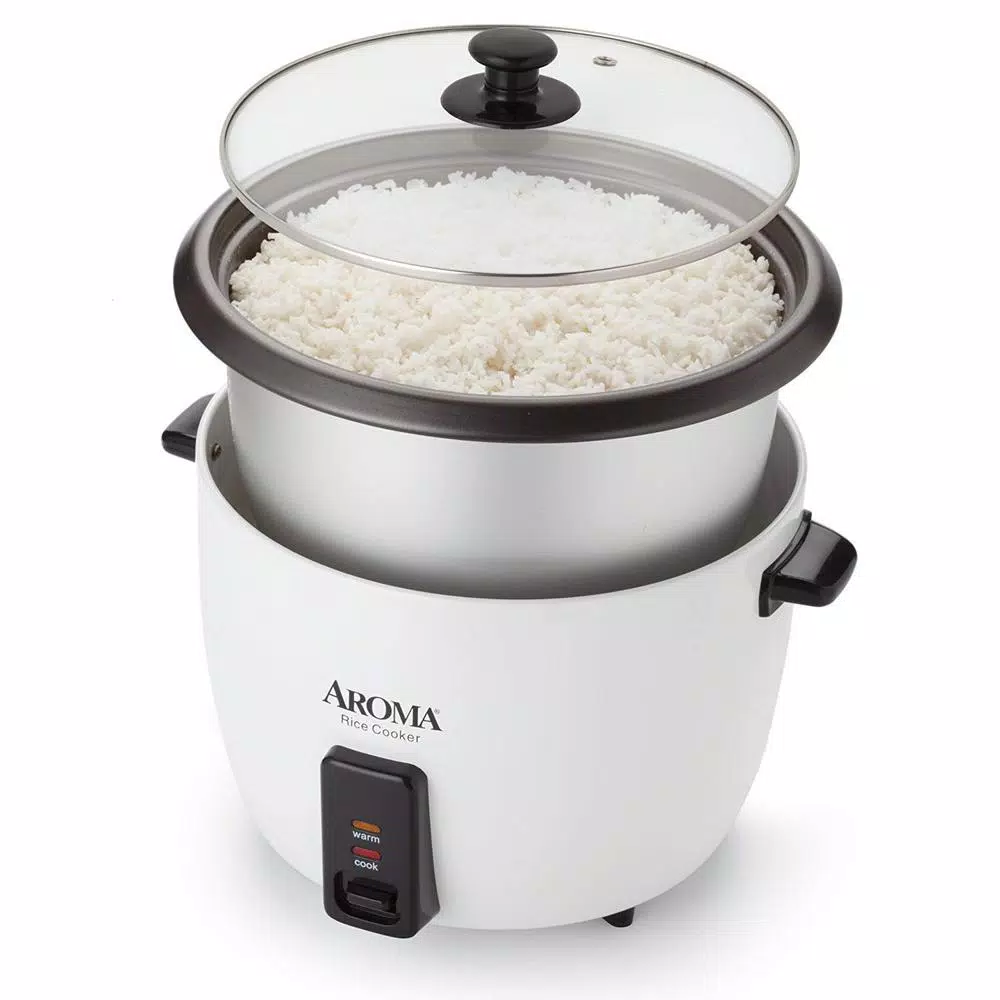 Cookers AROMA 32-Cup White Rice Cooker 4 Cookers AROMA 32-Cup White Rice Cooker - Image 2