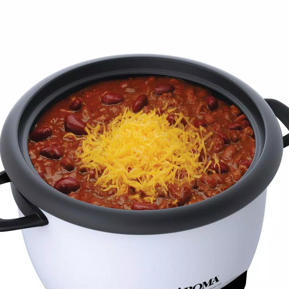 Cookers AROMA Pot-Style 6-Cup White Rice Cooker 7 Cookers AROMA Pot-Style 6-Cup White Rice Cooker - Image 5