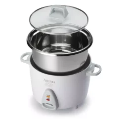 Cookers AROMA 14-Cup Rice Cooker In White 11 Cookers AROMA 14-Cup Rice Cooker In White -Dessert Makers Popular Store white aroma rice cookers arc 757sg 4f 1000